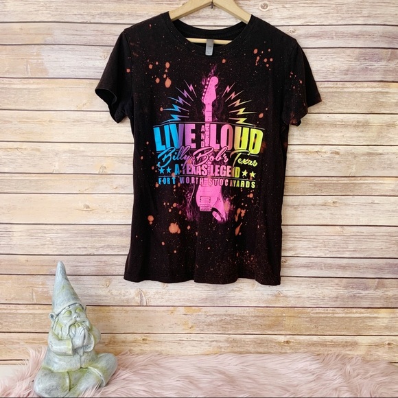 Next Level Apparel Tops - Billy Bob’s Texas Live and Loud Neon Festival Tee